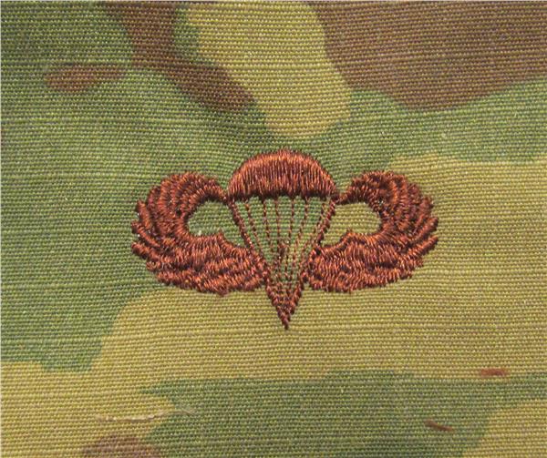Parachutist OCP Air Force Badge - SPICE BROWN