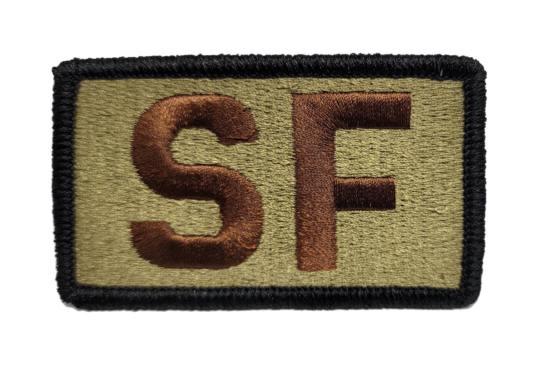 USAF Security Forces OCP Patch - BLACK Border - Air Force SF Patch