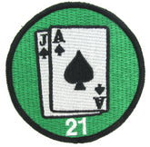 USAF Academy 21st Cadet Squadron Patch - Blackjacks