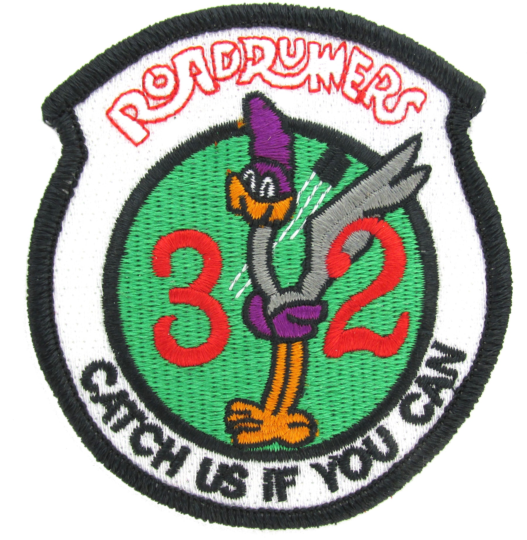 USAF Academy 32nd Cadet Squadron Patch - Roadrunners