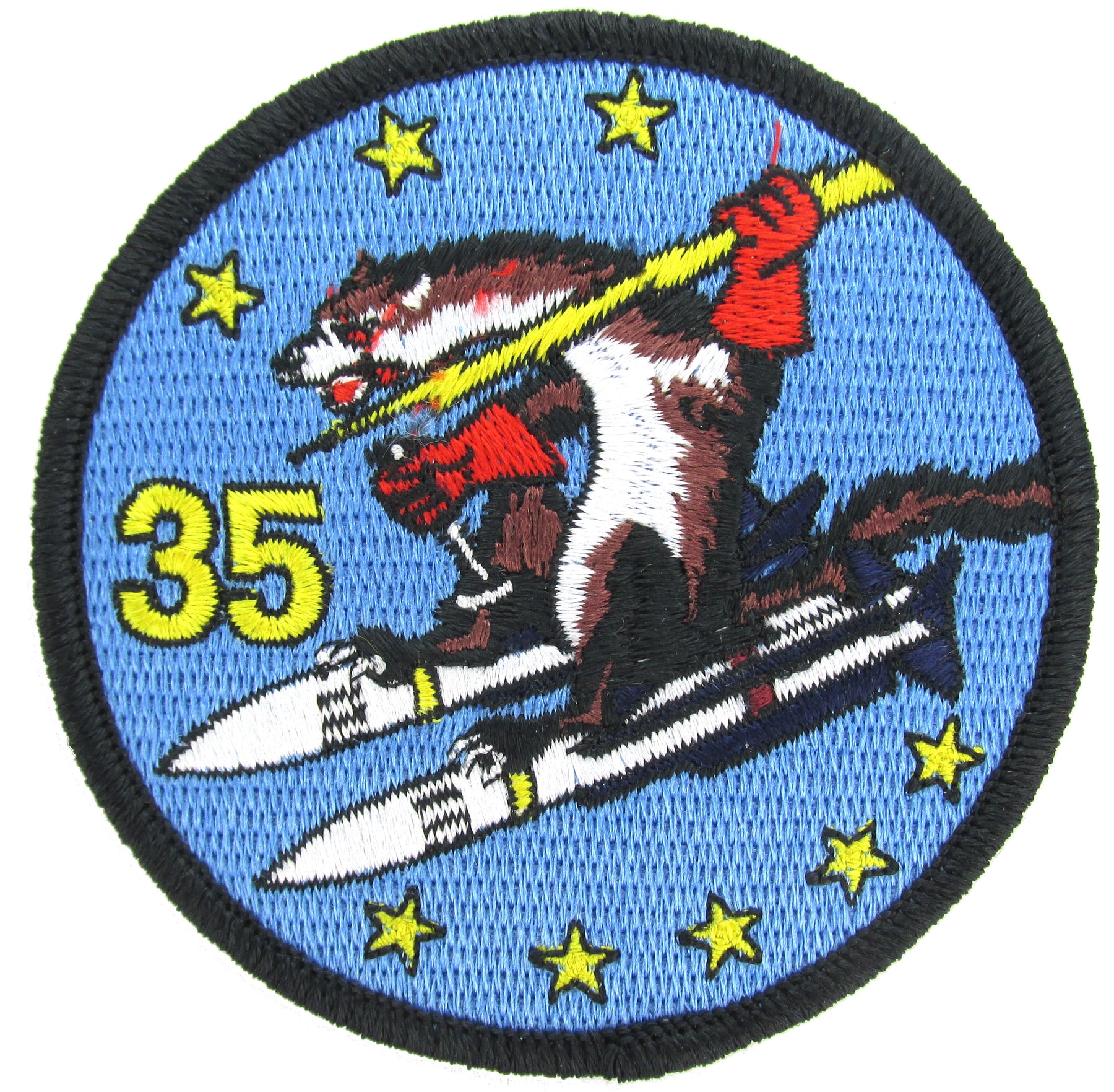 USAF Academy 35th Cadet Squadron Patch - Huge Wild Weasels