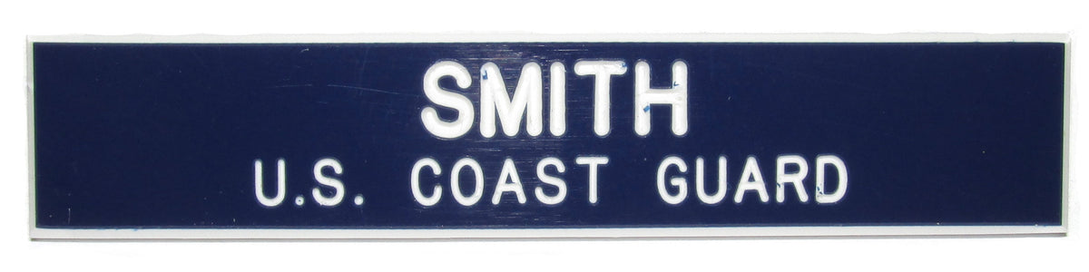 U.S. Coast Guard Name Plate