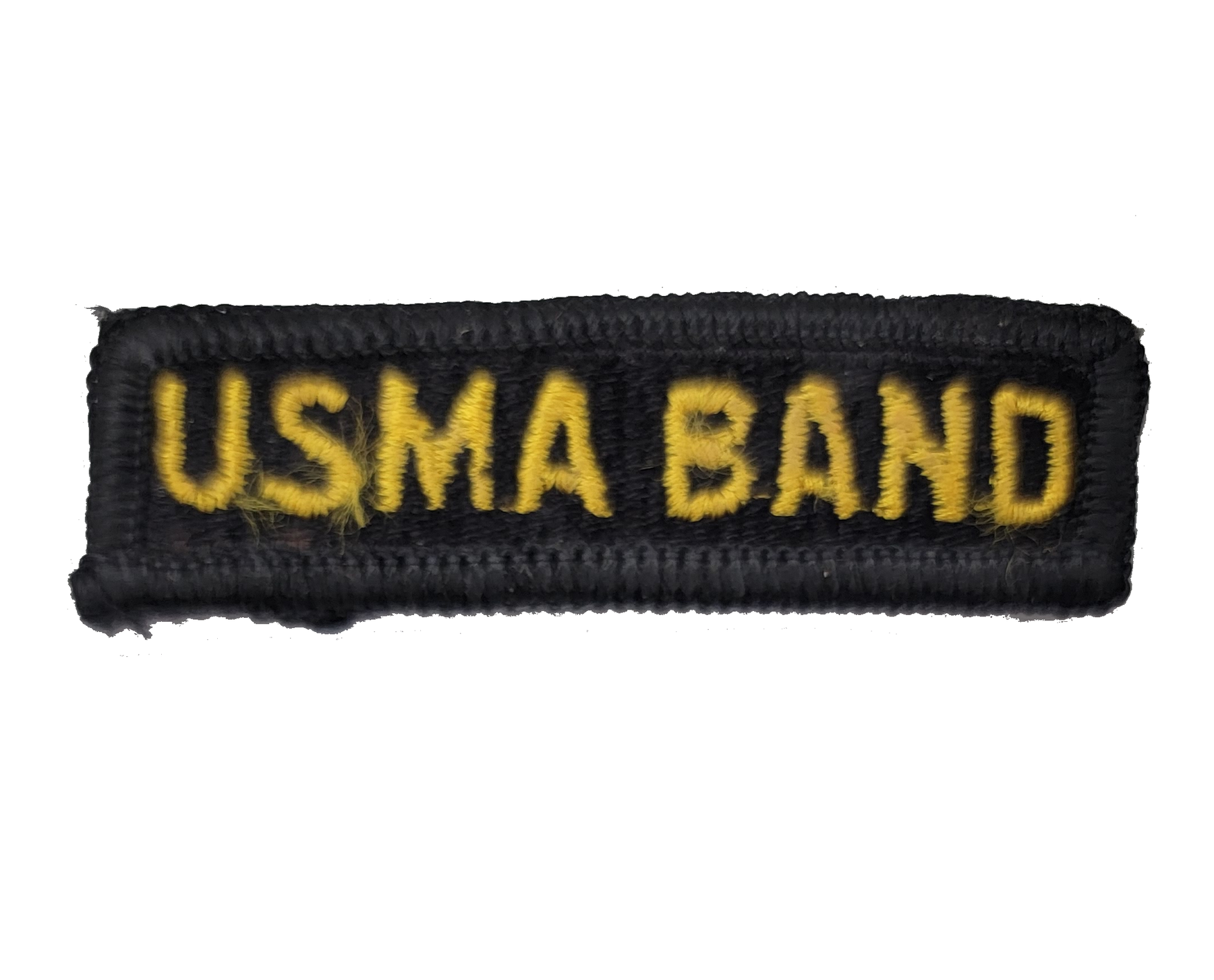CLEARANCE - Vintage USMA Band Tab - Full Color Dress Military Surplus