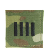 U.S. Military Academy West Point OCP Rank Insignia - 2x2 with HOOK Fastener