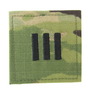 U.S. Military Academy West Point OCP Rank Insignia - 2x2 with HOOK Fastener
