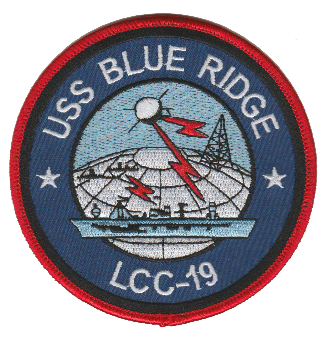 U.S.S. BLUE RIDGE LCC-19 Patch
