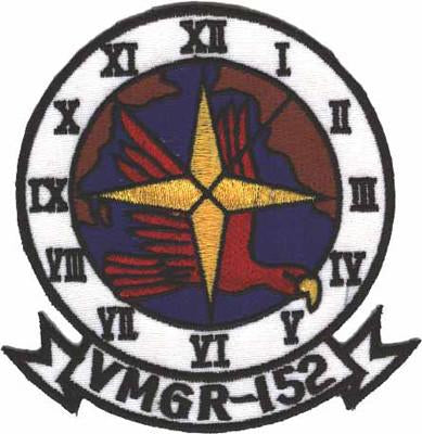 VMGR-152 Squadron USMC Patch  - Marine Aerial Refueler Transport Squadron