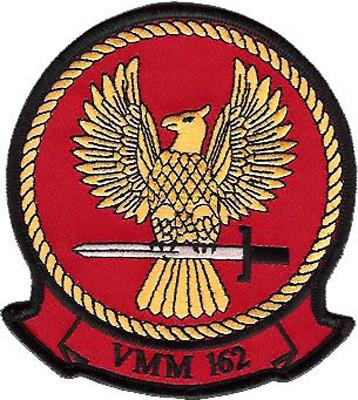 VMM-162 Golden Eagles USMC Patch - Officially Licensed