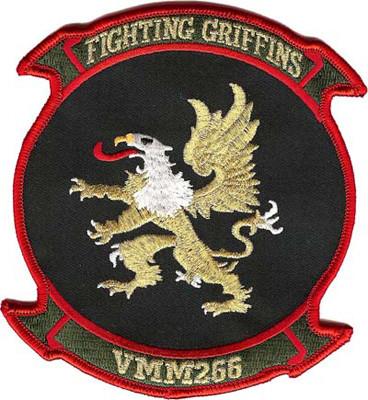 VMM-266 Fighting Griffins USMC Patch - Officially Licensed