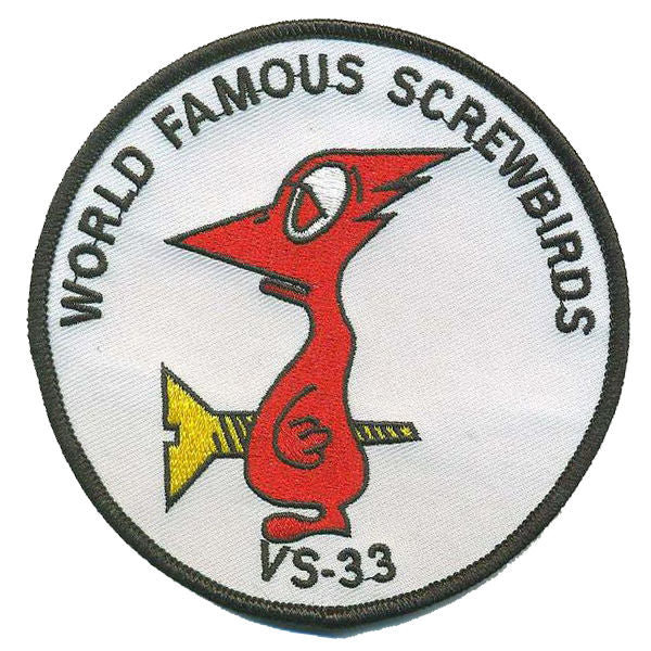 VS-33 USMC Patch - World Famous Screwbirds