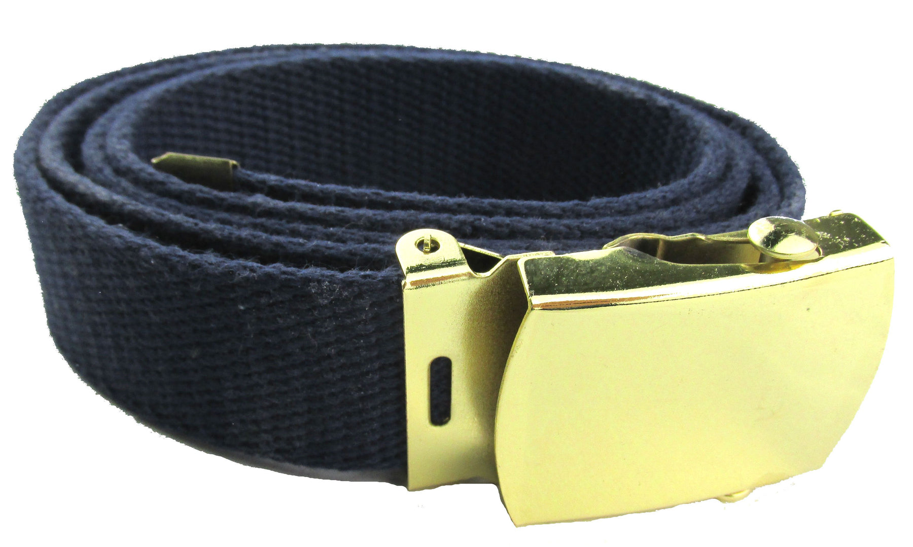 Military Web Belt with Closed Buckle