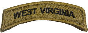 State Tab Patches - West Virginia
