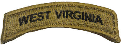 State Tab Patches - West Virginia
