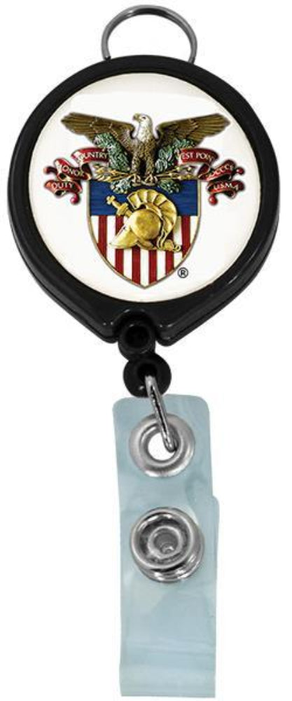 West Point Crest Retractable Badge Holder