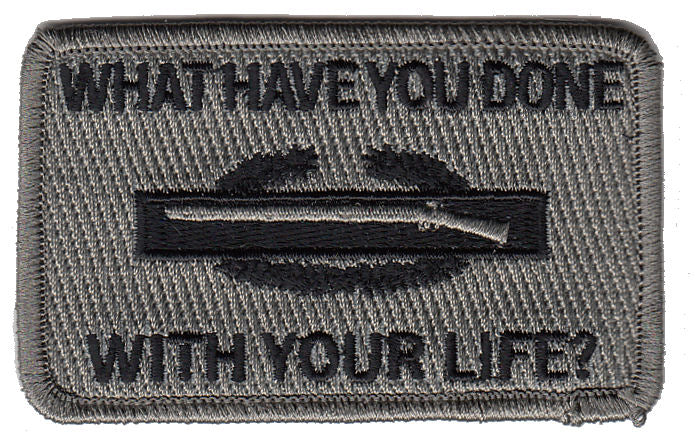 CIB What Have You Done With Your Life Morale Patch - Various Colors