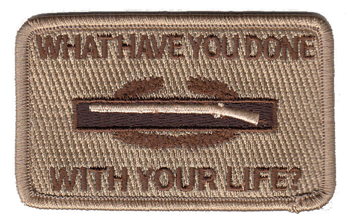 CIB What Have You Done With Your Life Morale Patch - Various Colors