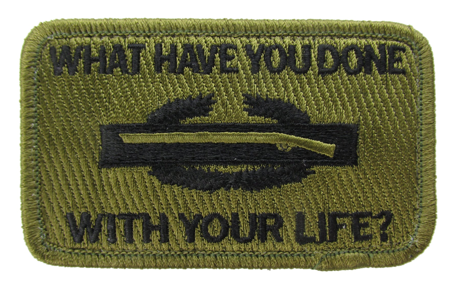 CIB What Have You Done With Your Life Morale Patch - Various Colors