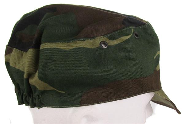 Italian Woodland Camo Cap - NEW Surplus CLOSEOUT Buy Now and Save !