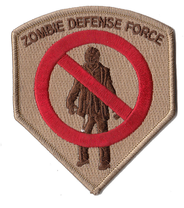 Zombie Defense Force Morale Patch - Various Colors