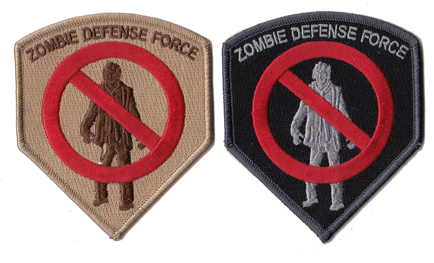 Zombie Defense Force Morale Patch - Various Colors